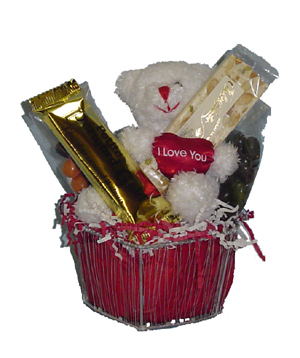 Teddy Bear Basket